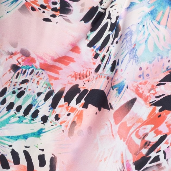 Ruffled Faux Wrap Dress - Picture 3 of 3